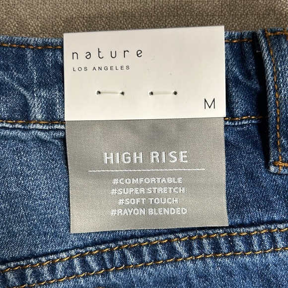 High Waisted Distressed Shorts - Picture 3 of 4